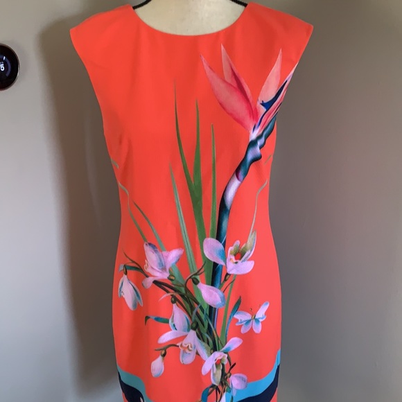 Ted Baker floral dress tropical Daylina - Picture 2 of 10